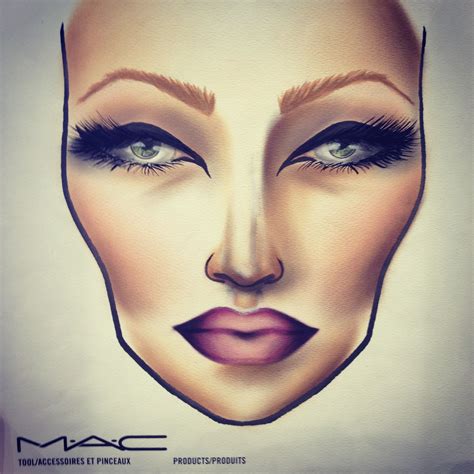 Mac Facechart From Pinkcolours Ch Follow Me On Ig Instagram Com Pinkcolours Makeup