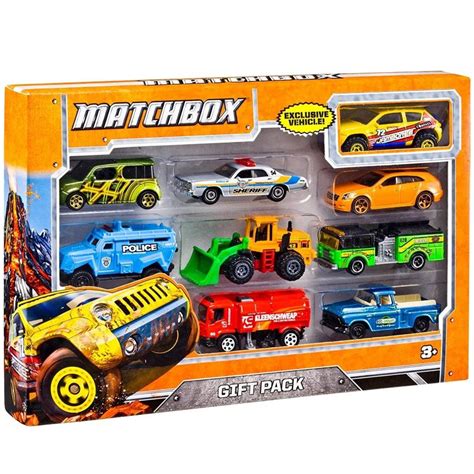Matchbox Paquete De 9 Autos X7111