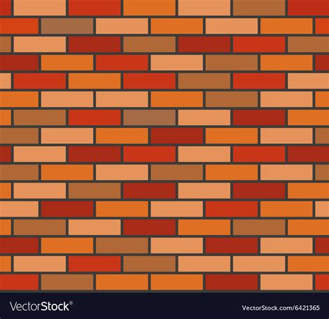 Brick Wall Seamless Texture Royalty Free Vector Image
