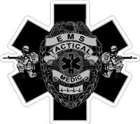 Ems Tactical Swat Medic Star Of Life Reflective Or Matte Vinyl Etsy