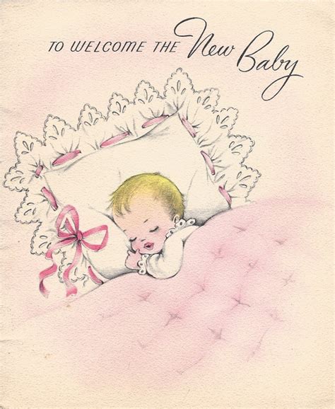 Vintage Baby Cards Vintage Me Abbie And Eveline
