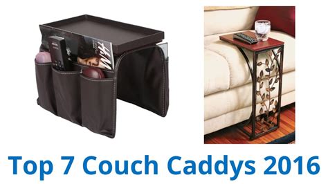 You can place your smartphone, drink remote, and other. 7 Best Couch Caddys 2016 - YouTube