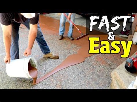 How to reseal a driveway, a diy project that will boost curb appeal. How To Resurface Concrete For Beginners Part 2 $660 DIY Driveway Repair / Restoration Project ...