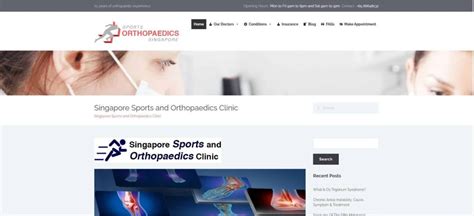 11 Best Orthopaedic In Singapore To Regain Your Agility 2024 Sbosg