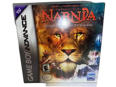 Chronicles Of Narnia The Lion Witch And Wardrobe Game Boy Advance