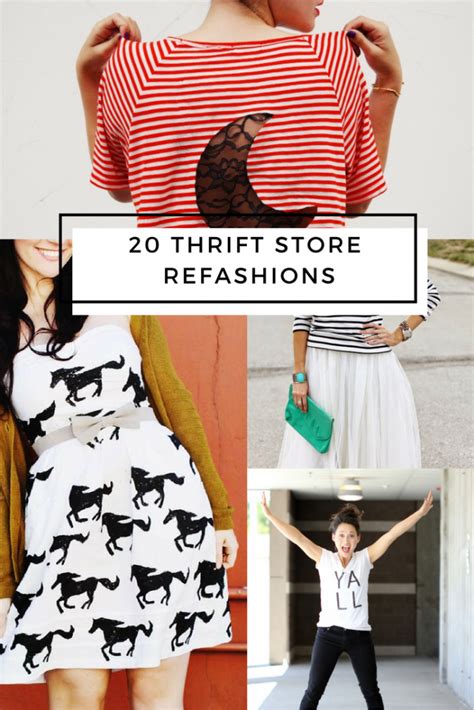 20 Thrift Store Clothes Refashion Diys Maker Mama