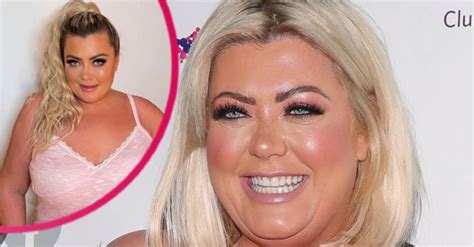 gemma collins wows instagram as she poses in skimpy pink nightie