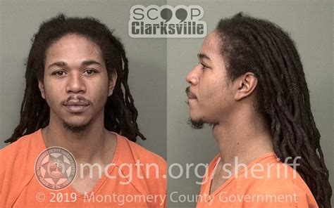 Donterius Peacher Booked On Charges Including Contempt Viol Cor Booked Scoop Clarksville