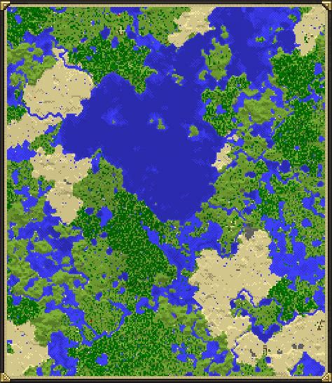 How To Minecraft World Map Map Of World
