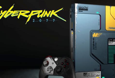 Special Cyberpunk 2077 Custom Xbox One X Console Announced Just Push Start