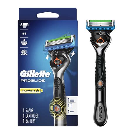 gillette fusion5 proglide power men s razor handle and 1 blade refill health