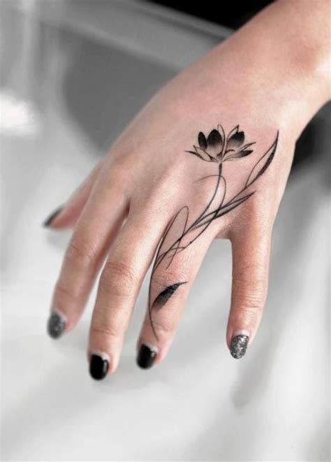 Beautiful And Meaningful Finger Tattoos For Women