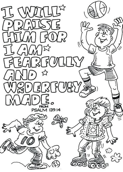 32 Psalm 139 Coloring Pages