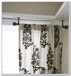 The hardware may be simple, but the possibilities are almost endless. Studio Ceiling-Mount Curtain Rod Set - jcpenney. Bought 3 ...