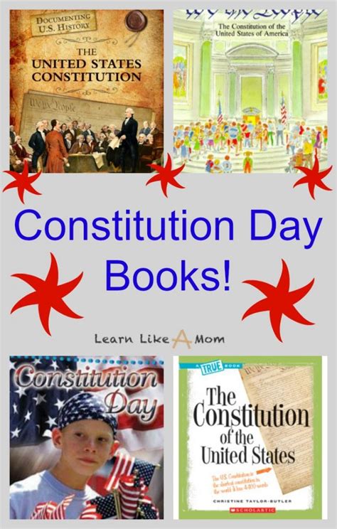 Learn Like A Mom Reading Roundup Constitution Day Books Learn Like