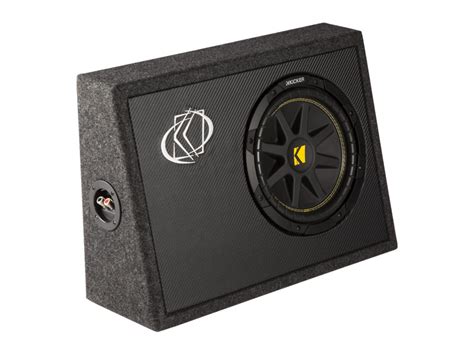This was my first time ever installing a stereo and subwoofer. 10" Comp Loaded Subwoofer Box | KICKER®