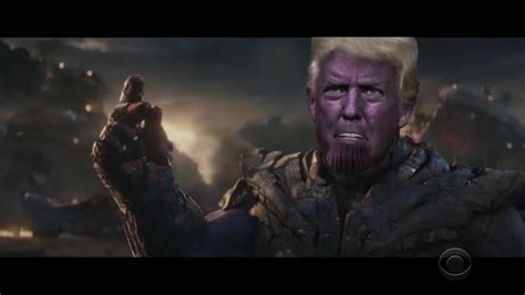 Stephen Colbert Casts Trump As Thanos In Elaborate Avengers Endgame