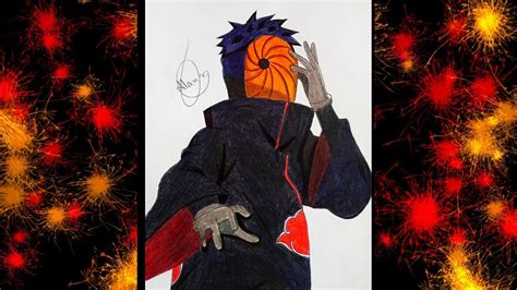 Drawing Obito Uchiha Tobi Naruto Shippuden Youtube