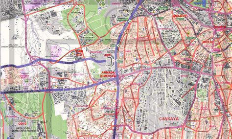 Ankara Haritası İller Haritası Yerbilgisi