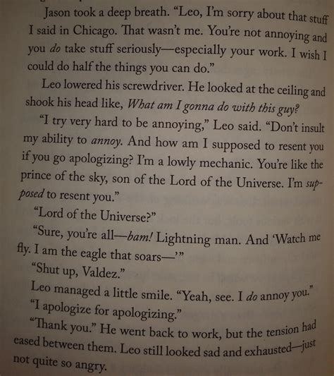Probably My Favorite Moment Between Leo And Jason Forget The Idea That