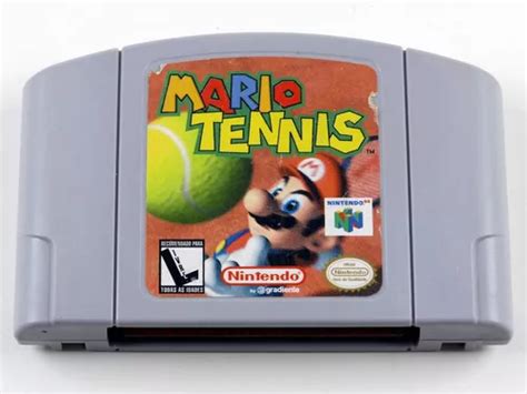 mario tennis nintendo 64 n64 mercadolivre