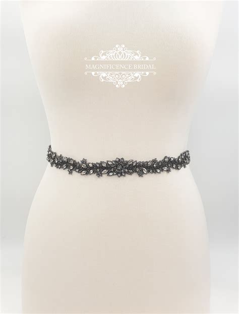 black-bridal-belt,-black-beaded-belt,-black-diamond,-black-crystal-bridal,-black-belt,-bridal