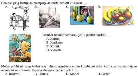 Contoh Soal Seni Budaya Kelas Berbagai Contoh