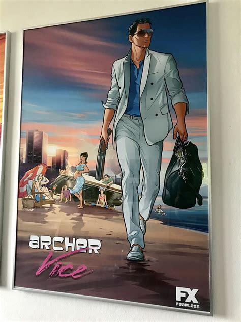 Archer Vice On My Wall Rarcherfx