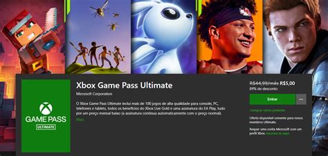 DESCONTO Veja Como Garantir Xbox Game Pass Ultimate Por Reais