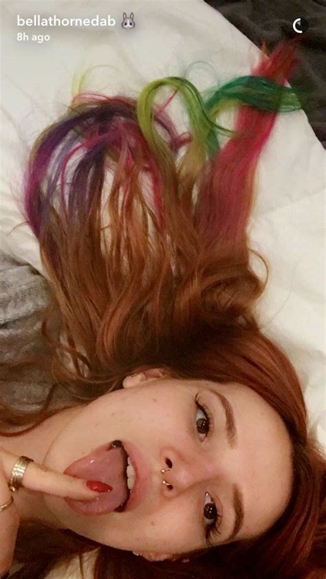 Rainbow Hair Dye By Bella Thorne Bella Thorne Hair Bella