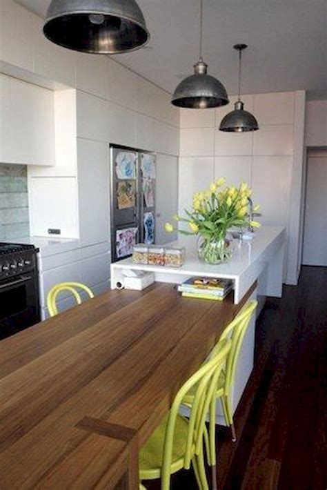Kitchen islands are very useful. Stunning Small Island Kitchen Table Ideas | Kitchen island ...