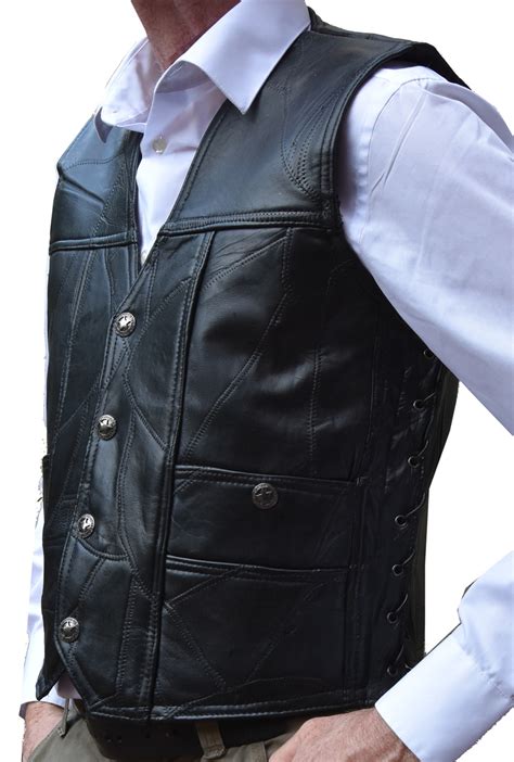 garrison grip ccw genuine buffalo leather concealed carry vest medium 42 garrison grip