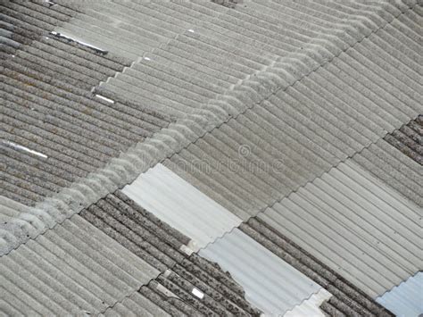 Fiber Cement Roof Stock Image Image Of Wallpaper Close 210257263
