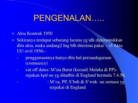 We are a sharing community. PPT - UNDANG-UNDANG KONTRAK PowerPoint Presentation - ID ...