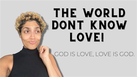 Worldly Love Vs Godly Love ️ Youtube