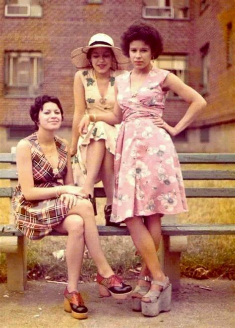 Puerto Rican Women Hangin’ The Projects In The Bronx 1970s History Puerto Rican Women