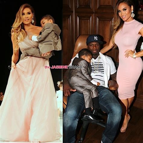 50 Cents Son And Childs Mother Daphne Joy Walk In Art Hearts Fashion