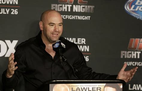 Ufc President Dana White Tries To Distance Himself From The Mma Fighter