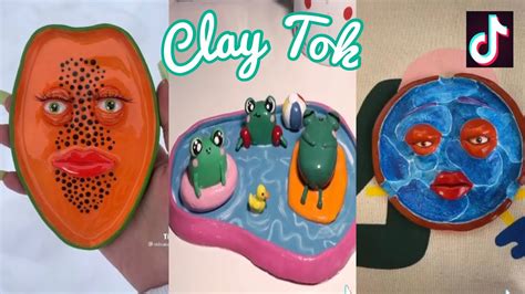 Clay Art Tiktok Compilation 2 🎨 Youtube