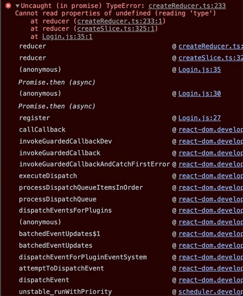 Javascript Uncaught In Promise Typeerror Cannot Read Properties Of