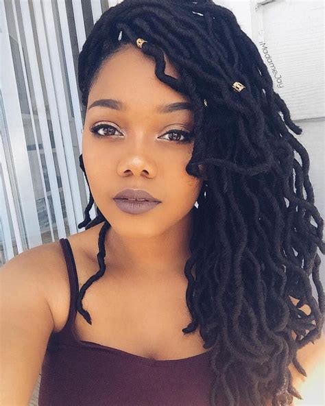 40 Fabulous Funky Ways To Pull Off Faux Locs Faux Locs Hairstyles