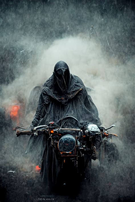Vorony Grim Reaper On A Motorcycle Epic Cinematic By Scrove On Deviantart