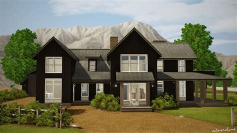 Mod The Sims Marram Farmhouse 4br 3ba No Cc Sims