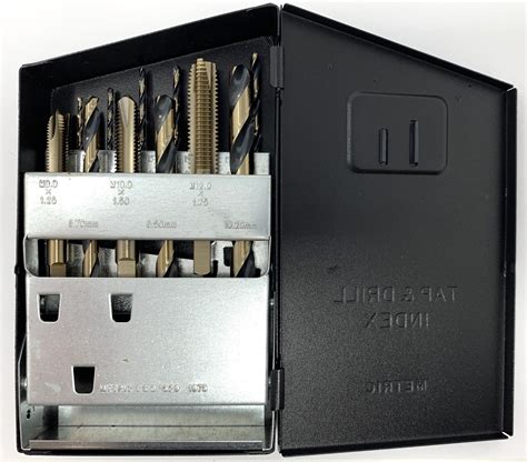Tap And Drill Set 18 Piece Metric Drill Bit Dude