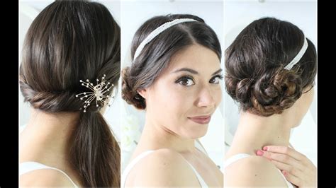 Come fare 2 ACCONCIATURE ELEGANTI da Cerimonia in 2 minuti ...