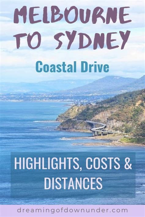 Melbourne To Sydney Drive Itinerary An Unforgettable Coastal Journey