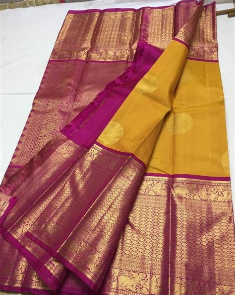 Pure Gold Zari Kanchipuram Silk Sarees At Weavers Price Pl Contact Us At 918056477235whatspp