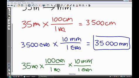 Converting Between SI Units and SI Units 2.wmv - YouTube