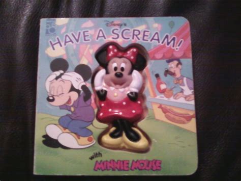 Buy Disneys Have A Scream With Minnie Mouse Squeeze Me Book Online