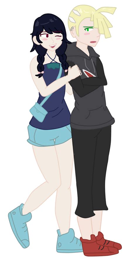 Moon And Gladion By Nicolefrost On Deviantart